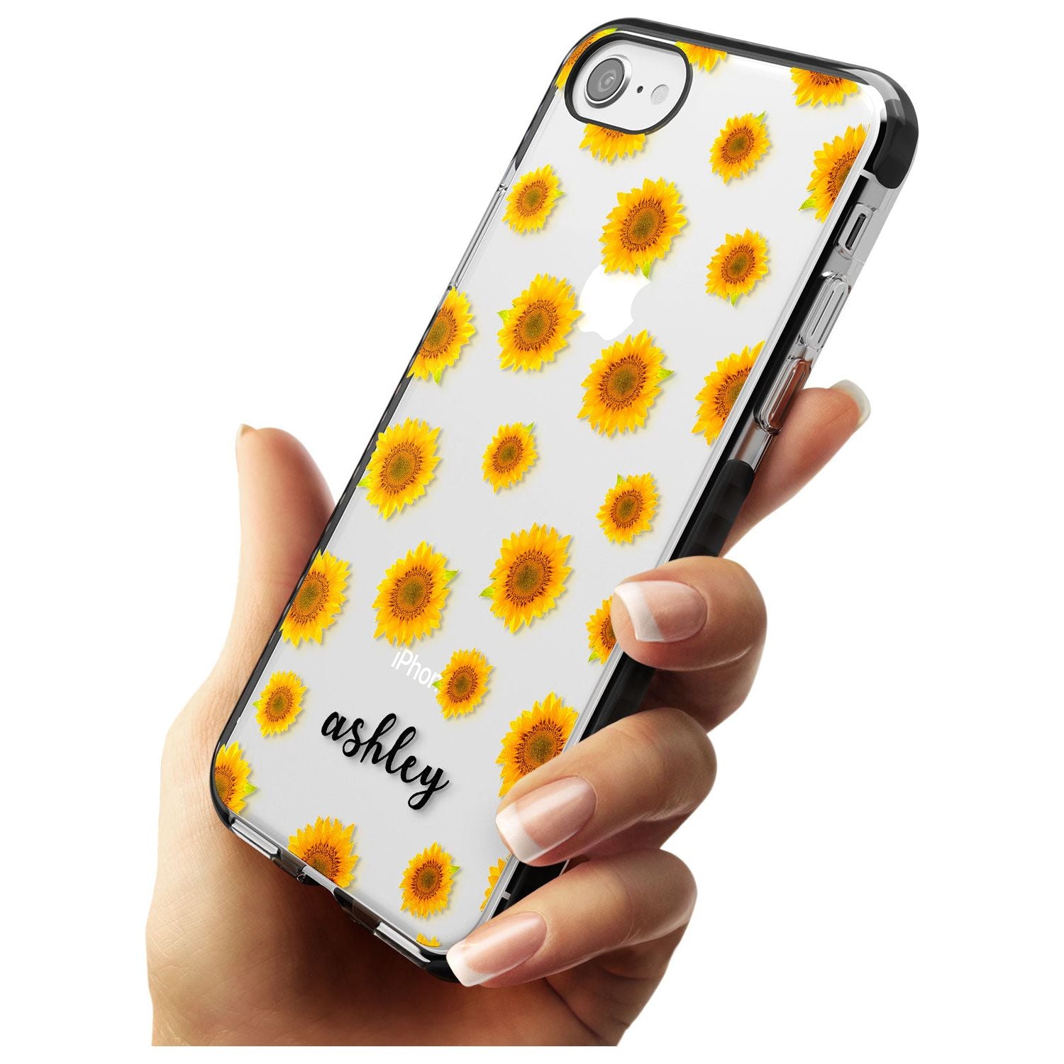Sunflowers & Cursive iPhone Case Custom Phone Case - Case Warehouse