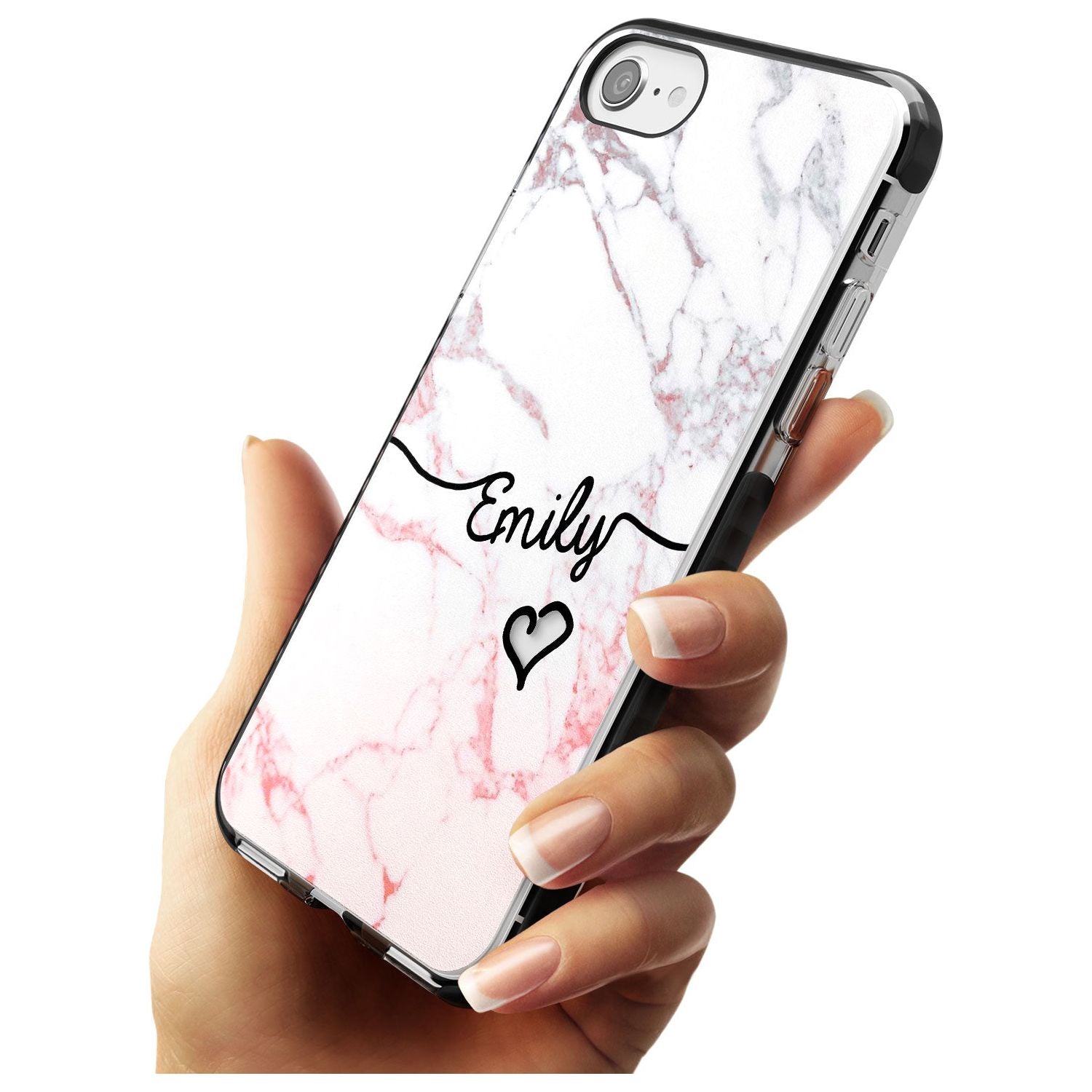 Pink Fade Marble iPhone Case Custom Phone Case - Case Warehouse