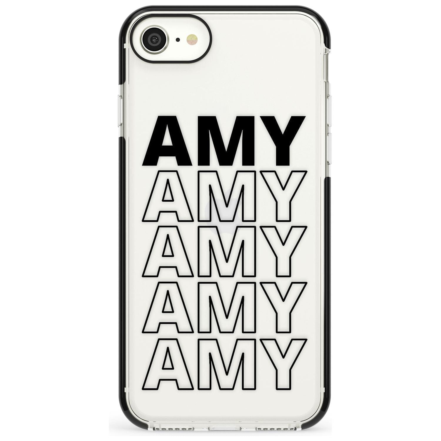 Custom Iphone Case 5E Pink Fade Impact Phone Case for iPhone SE 8 7 Plus