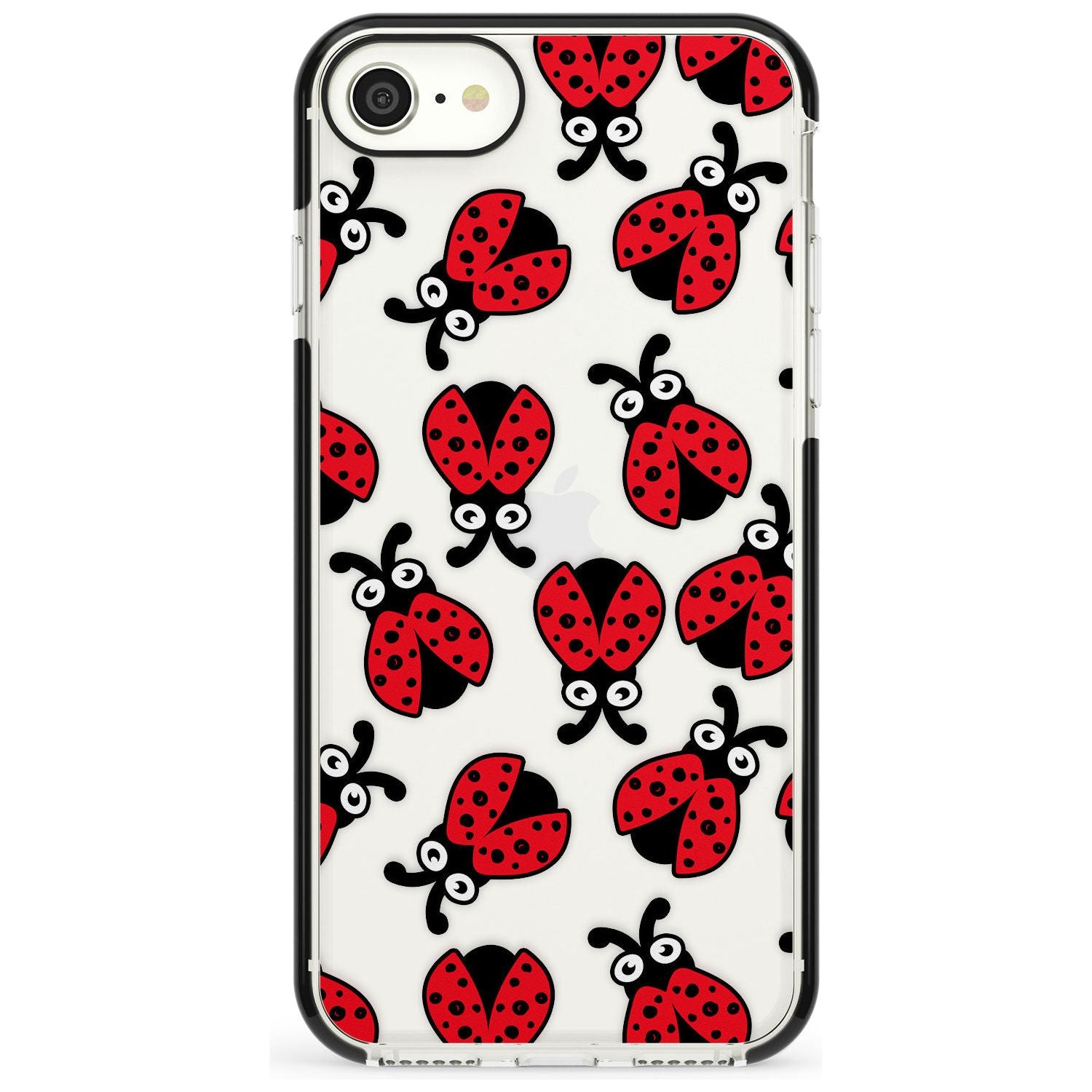 Ladybug Pattern Phone Case for iPhone SE