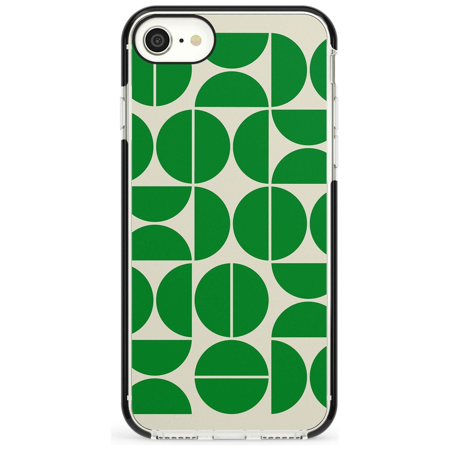 White Stars on Clear Phone Case for iPhone SE