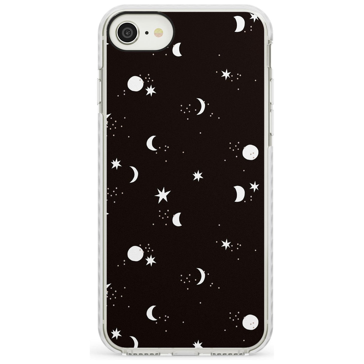 Funky Moons & Stars Phone Case iPhone 7/8 / Impact Case,iPhone SE / Impact Case Blanc Space