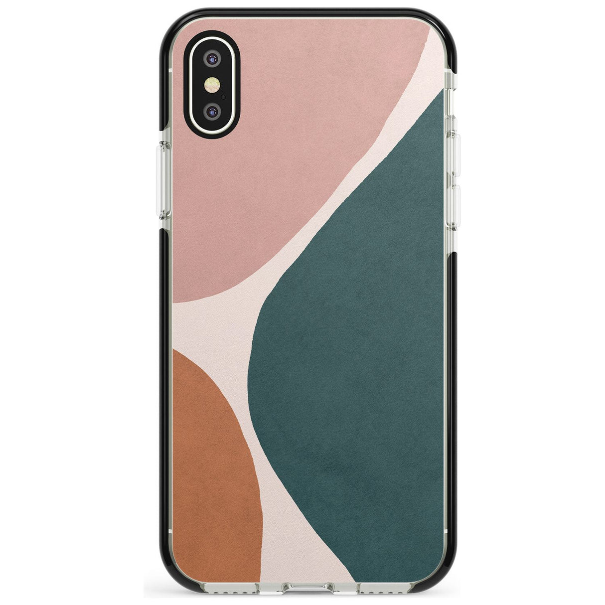 Lush Abstract Watercolour Design #8 Phone Case iPhone X / iPhone XS / Black Impact Case,iPhone XR / Black Impact Case,iPhone XS MAX / Black Impact Case Blanc Space