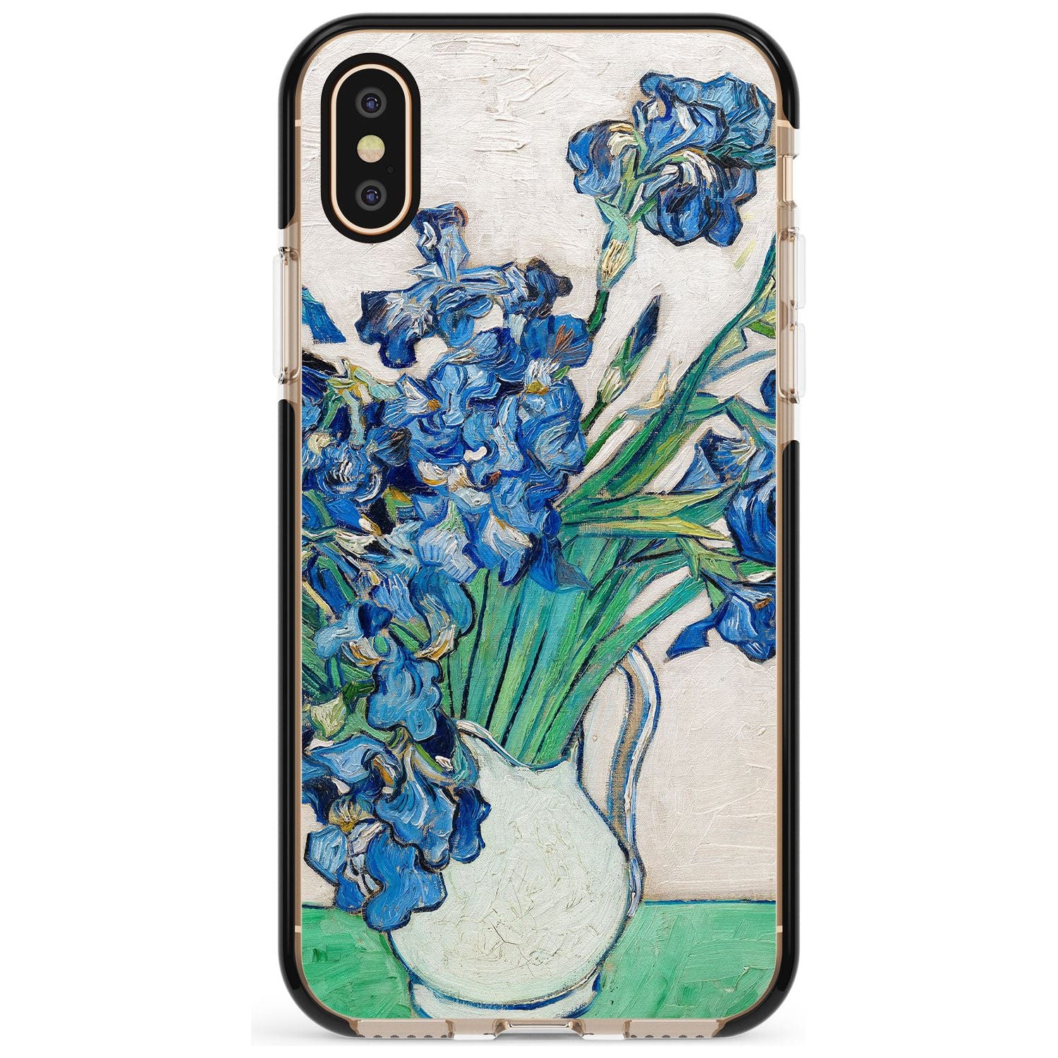 Irises by Vincent Van Gogh Pink Fade Impact Phone Case for iPhone X XS Max XR