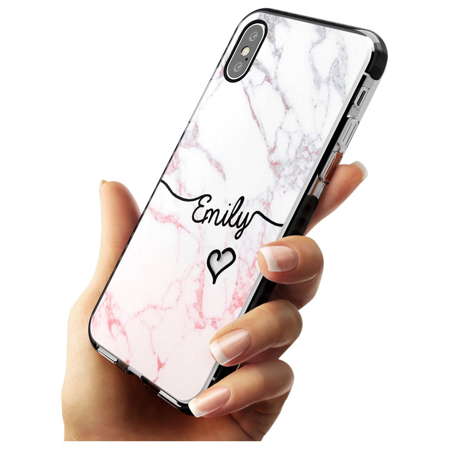Pink Fade Marble iPhone Case Custom Phone Case - Case Warehouse