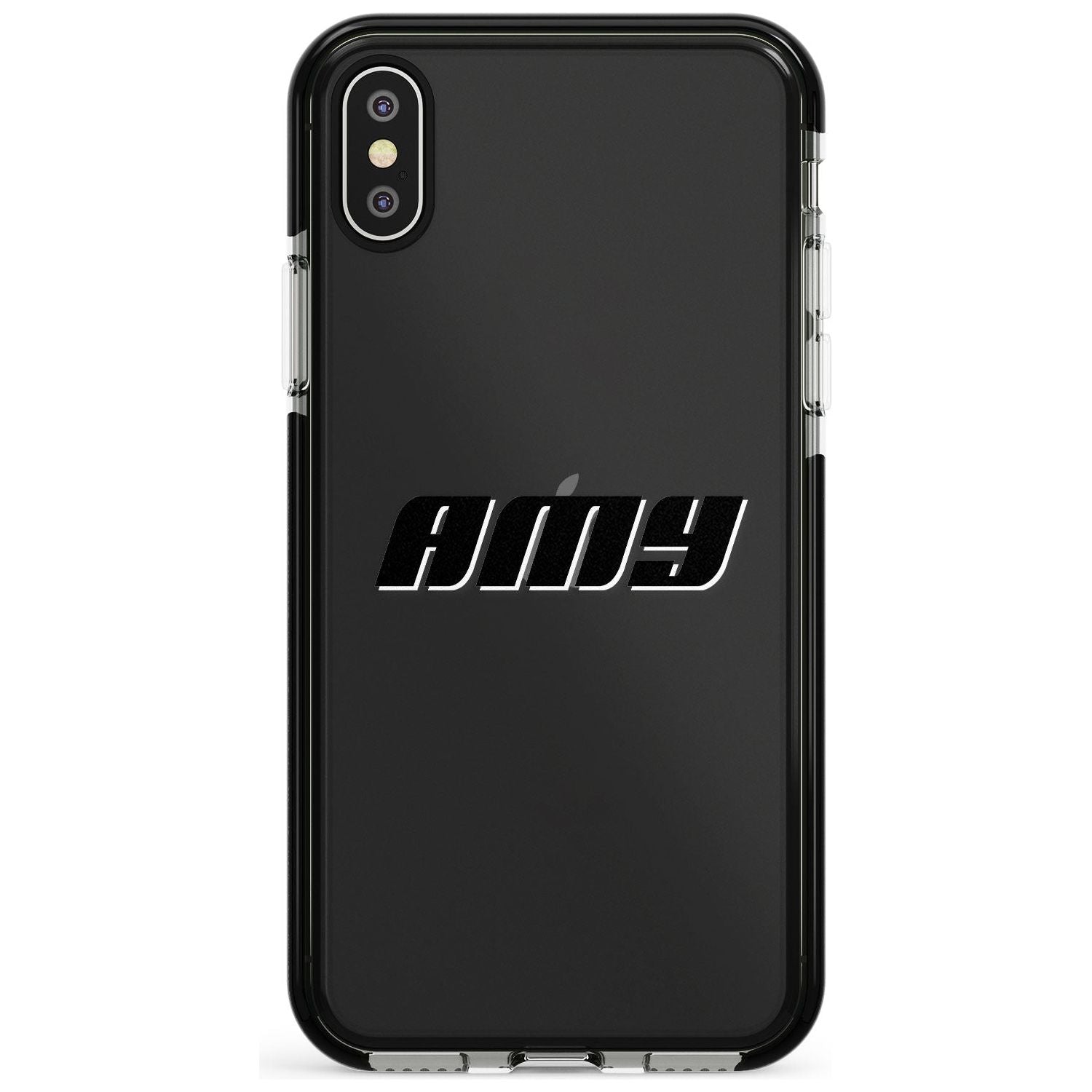 Custom Iphone Case 1C Pink Fade Impact Phone Case for iPhone X XS Max XR