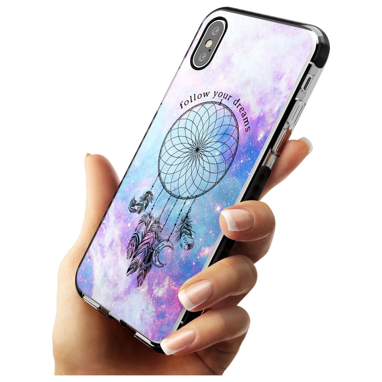 Simple Galaxy Pattern Dreamcatcher iPhone Case Phone Case - Case Warehouse