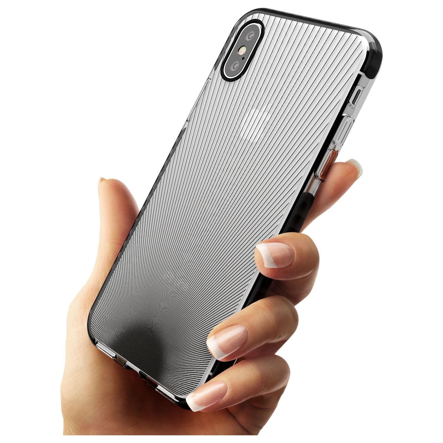 Abstract Lines: Sunset Pink Fade Impact Phone Case for iPhone X XS Max XR