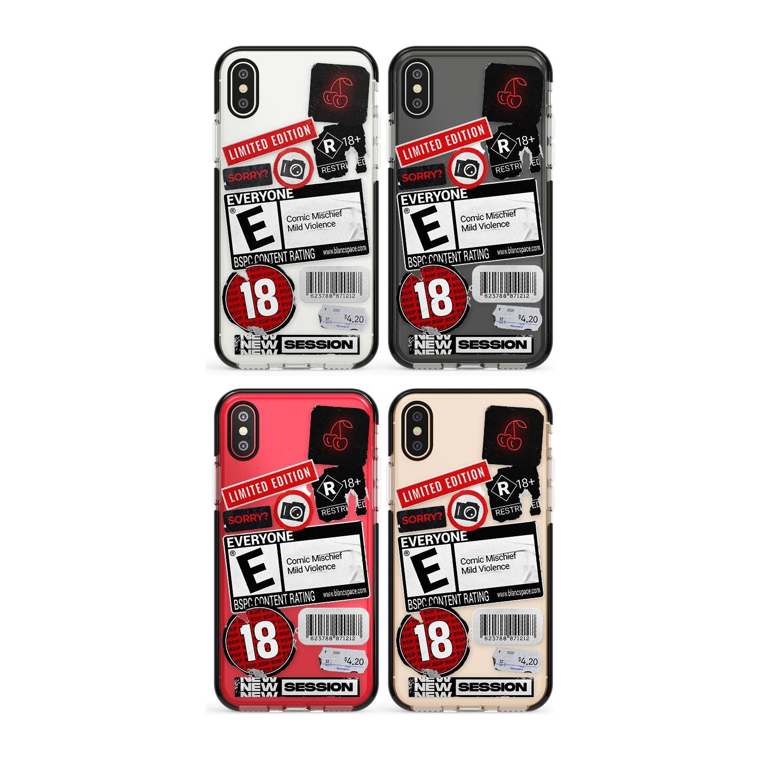 Electric Vibes Phone Case for iPhone X XS Max XR