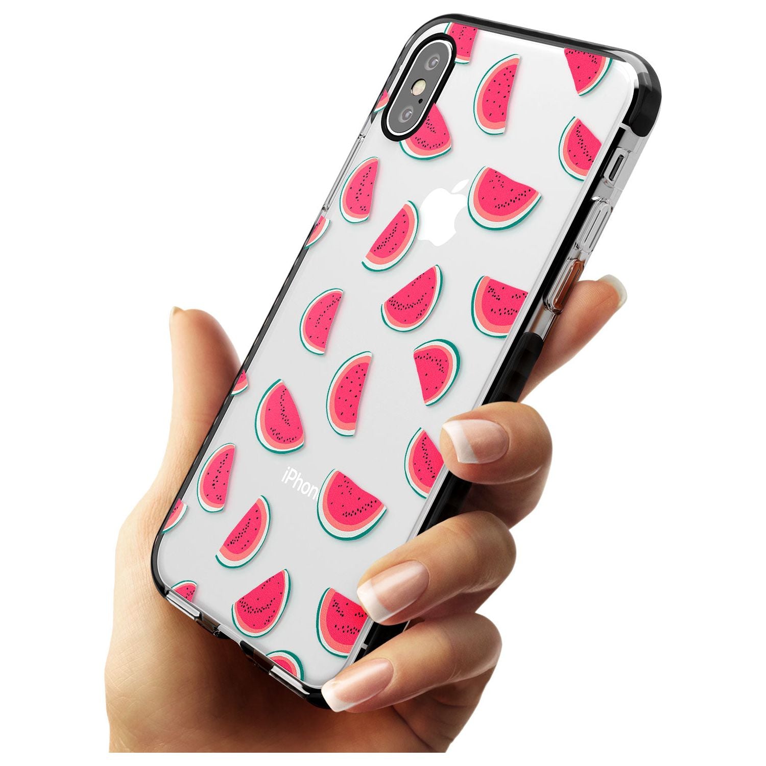Watermelon Slices - Clear iPhone Case Phone Case - Case Warehouse