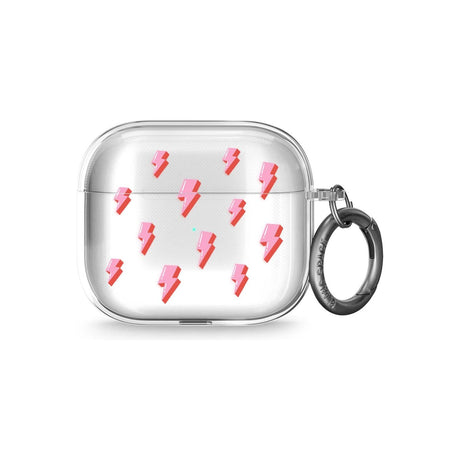 Pink Bolt Pattern AirPods Case (3rd Generation)