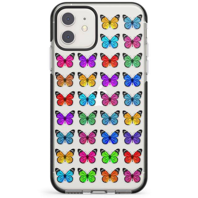 Colourful Butterfly Pattern Impact Phone Case for iPhone 11, iphone 12