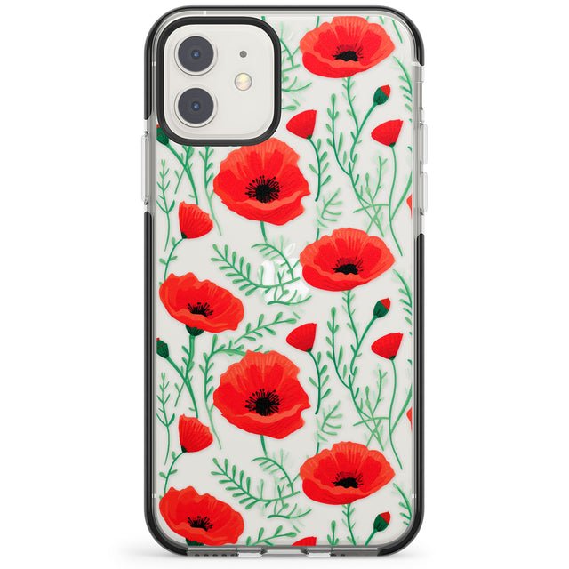 Poppy Garden Impact Phone Case for iPhone 11, iphone 12