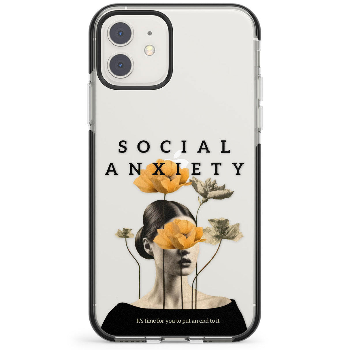 Social Anxiety Impact Phone Case for iPhone 11, iphone 12