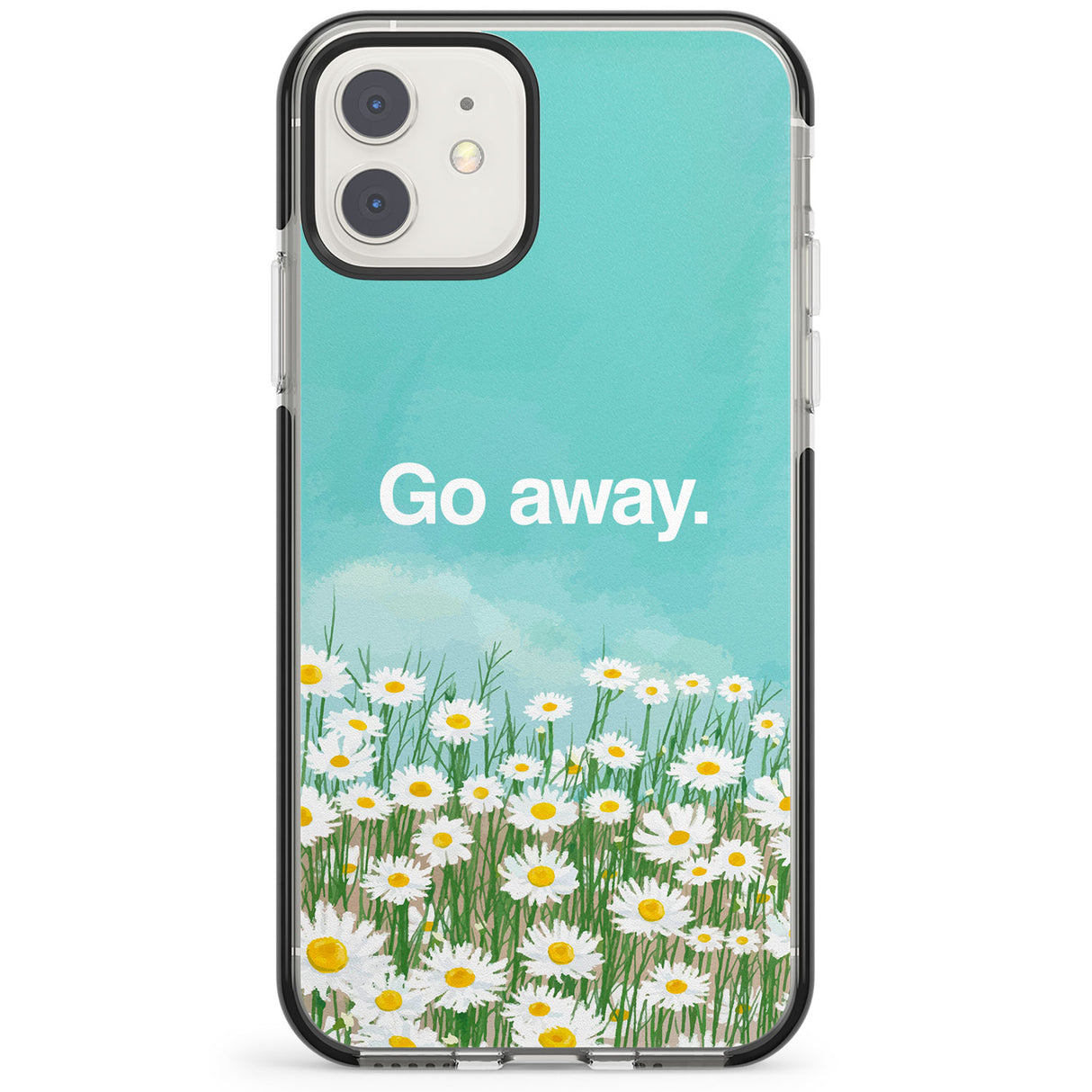 Go away Impact Phone Case for iPhone 11, iphone 12