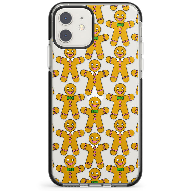 Gingerbread Cookie Pattern Impact Phone Case for iPhone 11, iphone 12