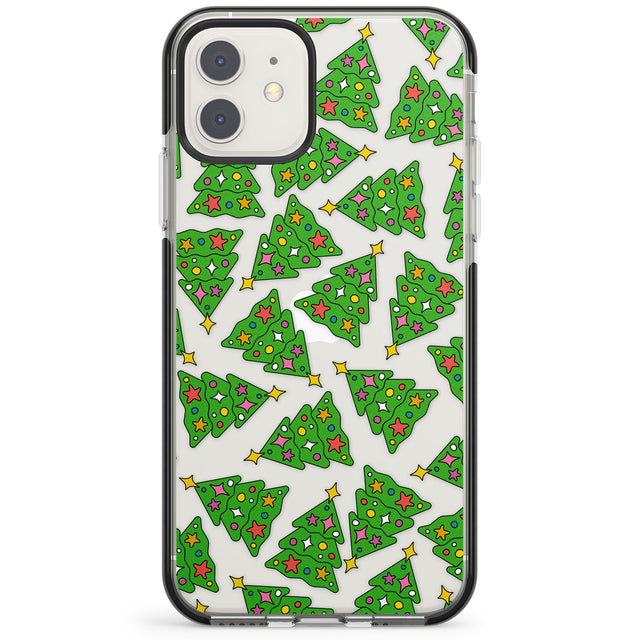 Christmas Tree Pattern Impact Phone Case for iPhone 11, iphone 12