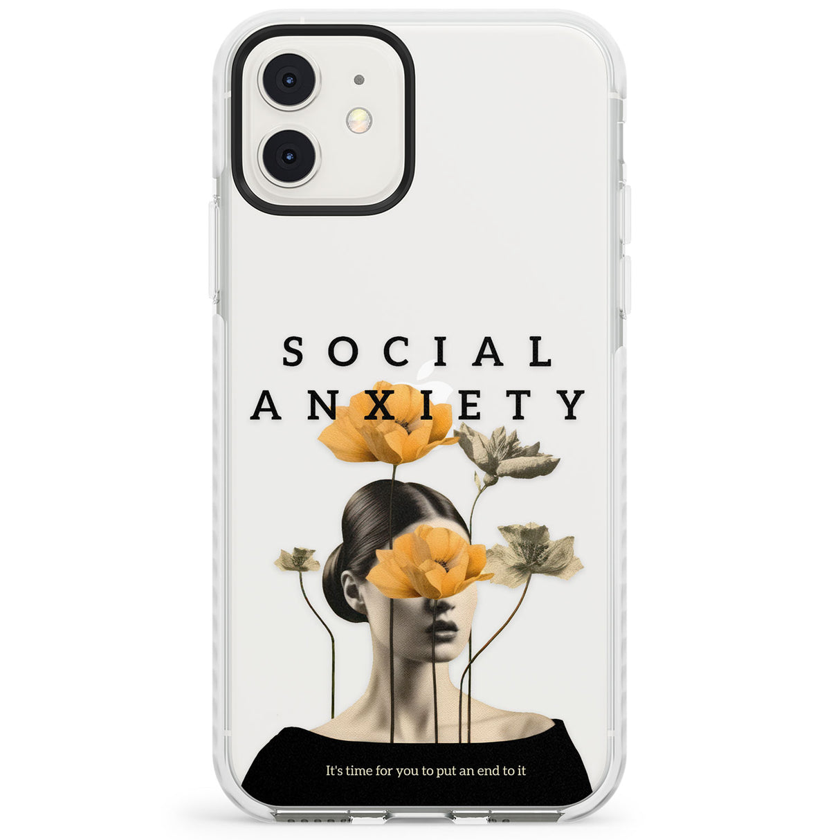 Social Anxiety Impact Phone Case for iPhone 11, iphone 12