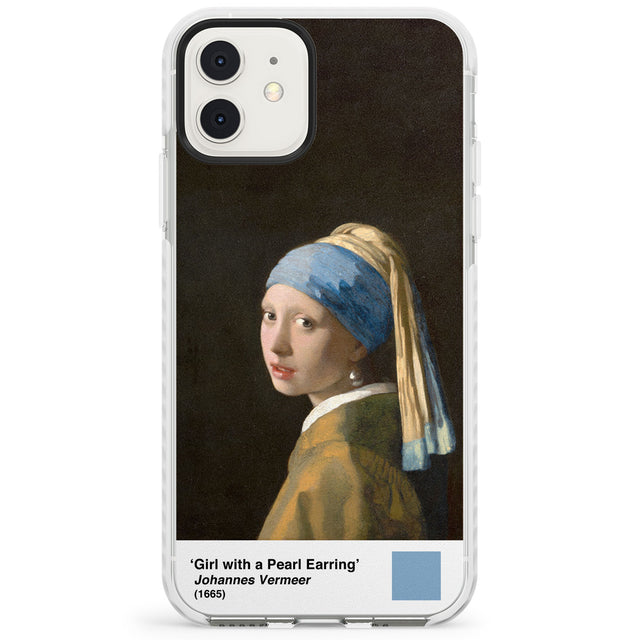 Girl with a Pearl Earring Impact Phone Case for iPhone 11, iphone 12
