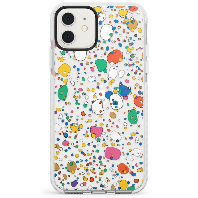 Colourful Confetti Pebbles Impact Phone Case for iPhone 11, iphone 12