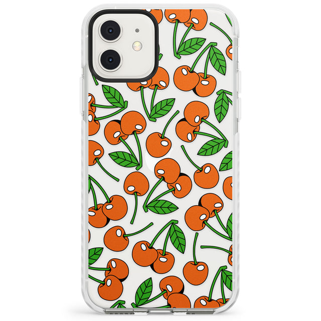Orchard Fresh Cherries Impact Phone Case for iPhone 11, iphone 12