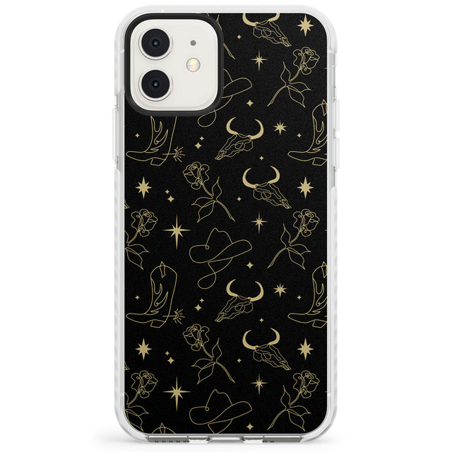 Celestial West Pattern Impact Phone Case for iPhone 11, iphone 12