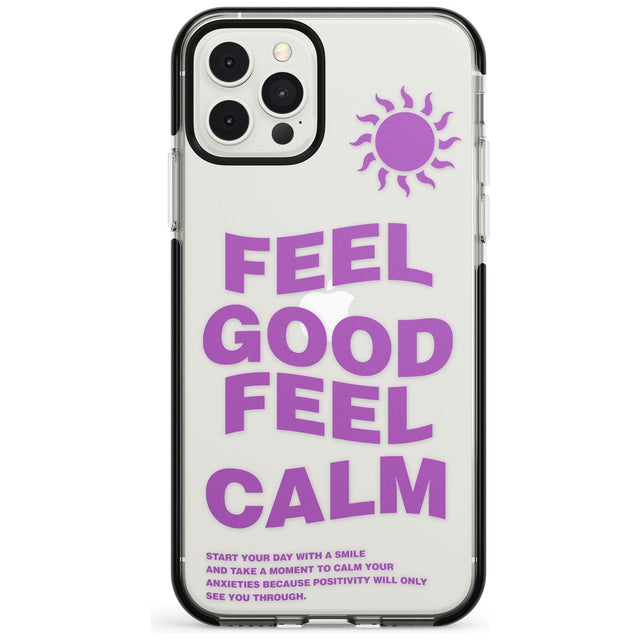 Feel Good Feel Calm (Green) Impact Phone Case for iPhone 11, iphone 12