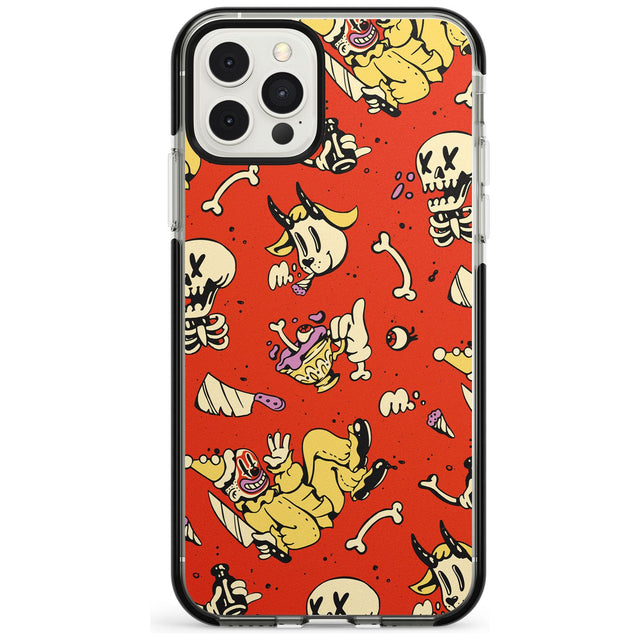 Halloween Mix Pattern Impact Phone Case for iPhone 11, iphone 12