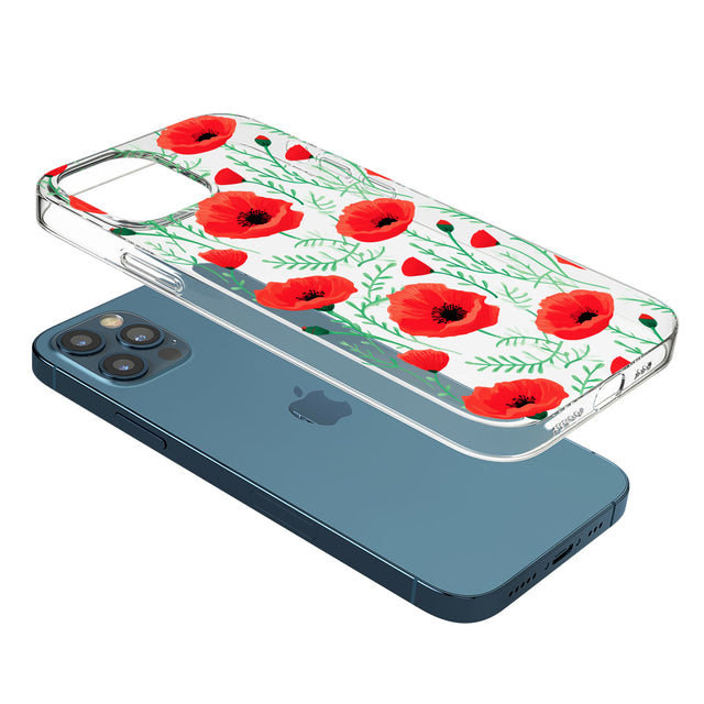 Poppy Garden Phone Case for iPhone 12 Pro