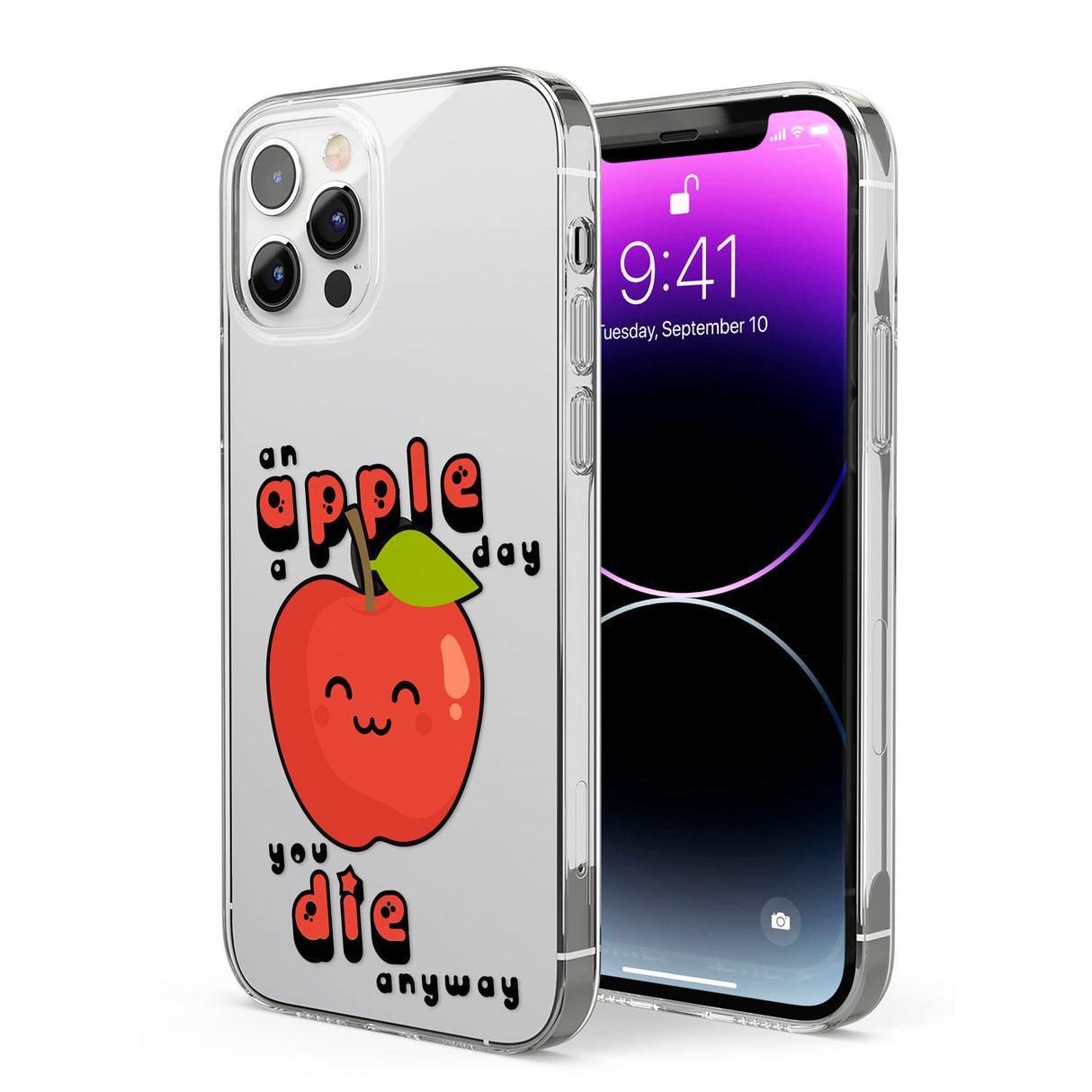 An Apple a Day Phone Case for iPhone 12 Pro