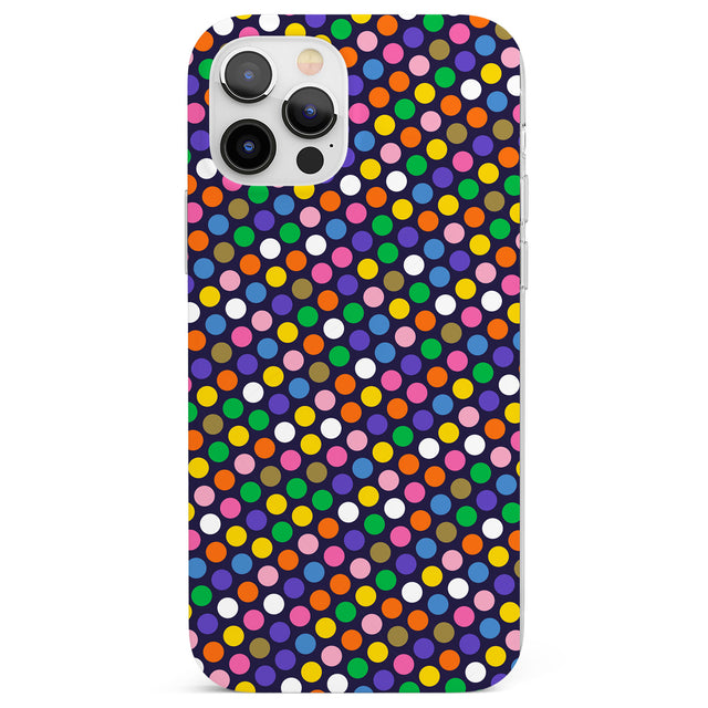 Multicolour Polka-dot Fiesta (Purple) Phone Case for iPhone 12 Pro