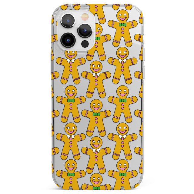 Gingerbread Cookie Pattern Phone Case for iPhone 12 Pro