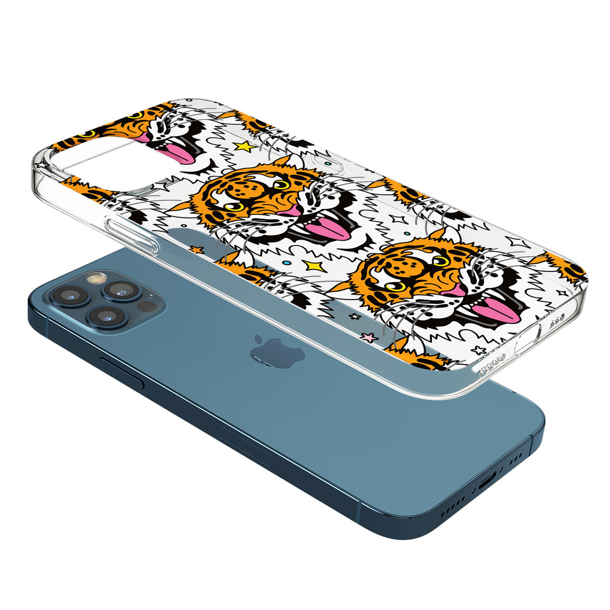 Fierce Jungle Tigers Phone Case for iPhone 12 Pro