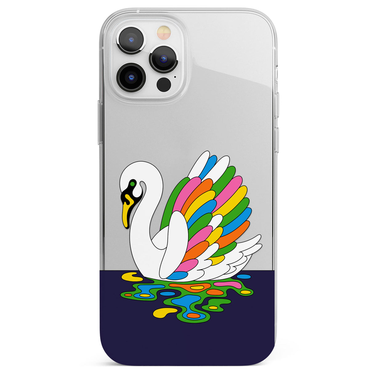 Serene Swan Phone Case for iPhone 12 Pro