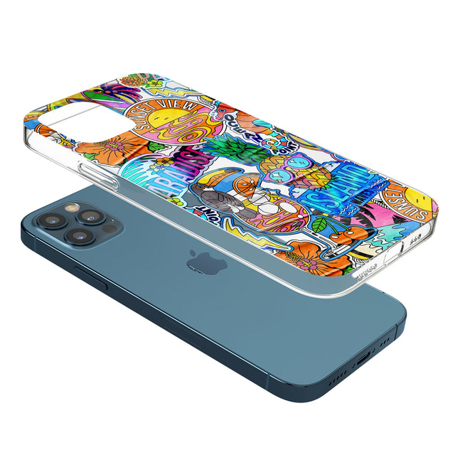 Tropical Vibes Collage Phone Case for iPhone 12 Pro