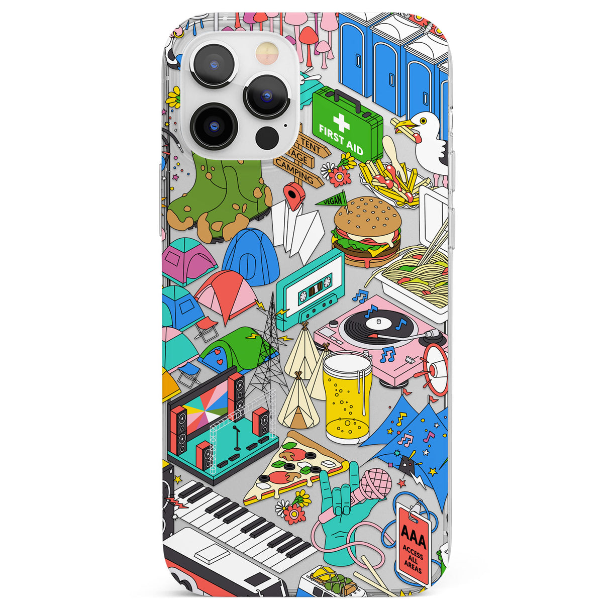 Festival Frenzy Phone Case for iPhone 12 Pro