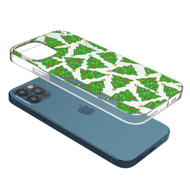 Christmas Tree Pattern Phone Case for iPhone 12 Pro