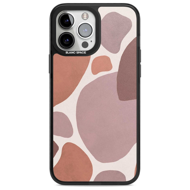 Lush Abstract Watercolour Phone Case iPhone 13 Pro Max / Magsafe Black Impact Case Blanc Space