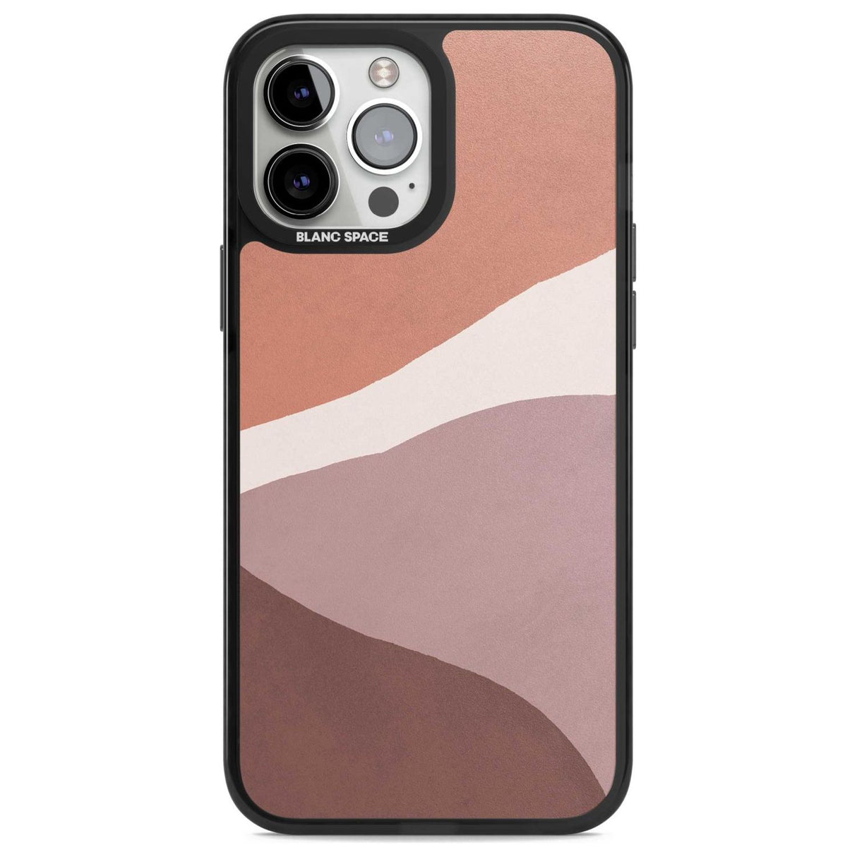 Lush Abstract Watercolour Design #2 Phone Case iPhone 13 Pro Max / Magsafe Black Impact Case Blanc Space