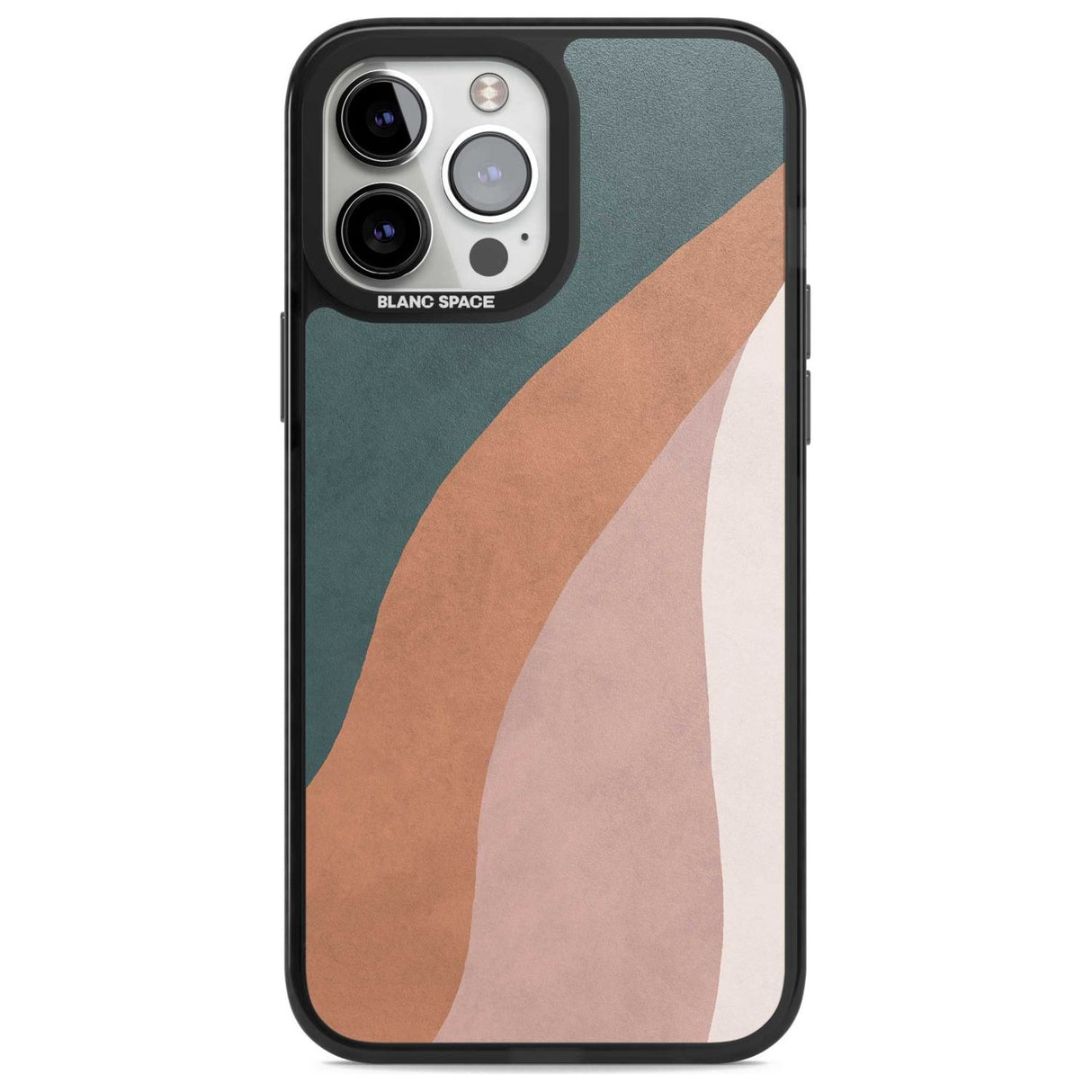 Lush Abstract Watercolour: Design #7 Phone Case iPhone 13 Pro Max / Magsafe Black Impact Case Blanc Space