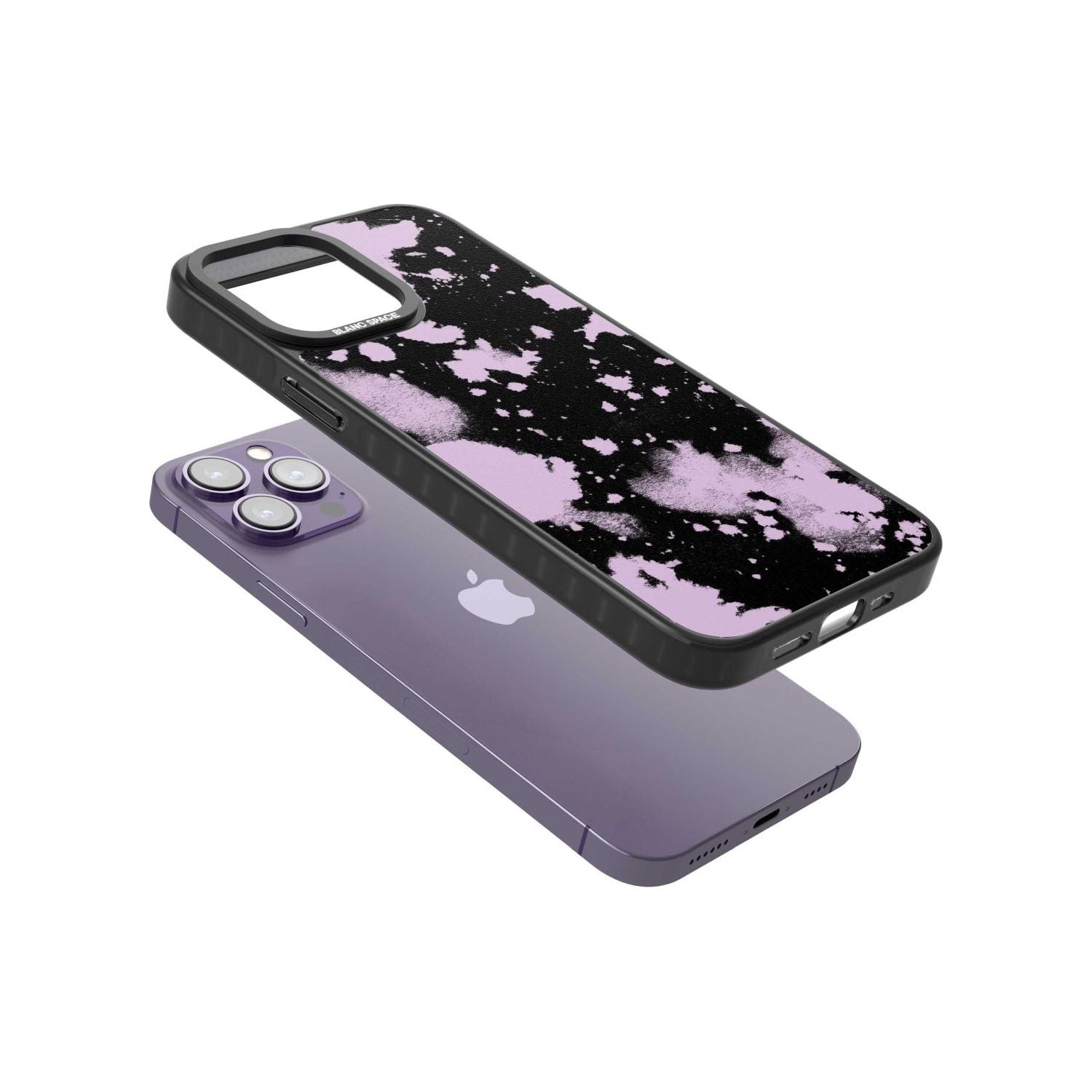 Pink & Black Acid Wash Tie Dye