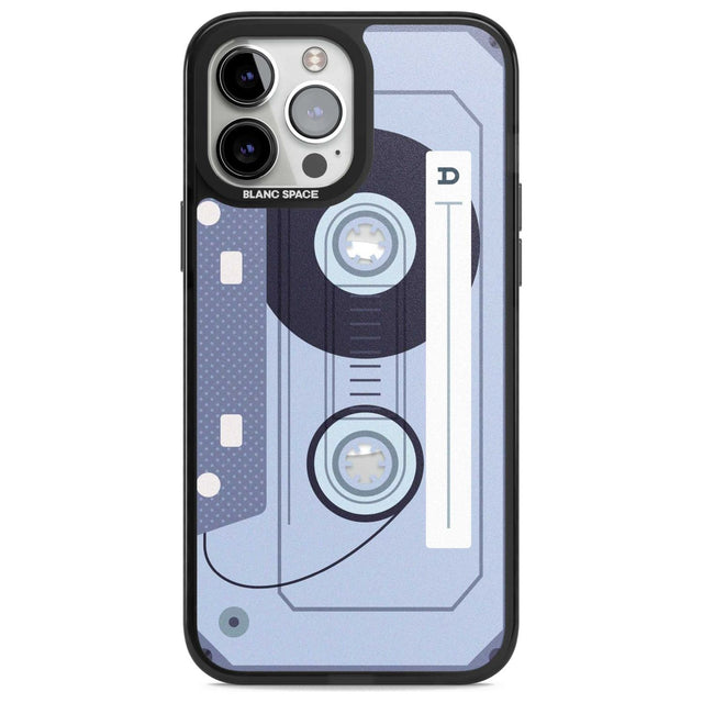 Personalised Industrial Mixtape Custom Phone Case iPhone 13 Pro Max / Magsafe Black Impact Case Blanc Space