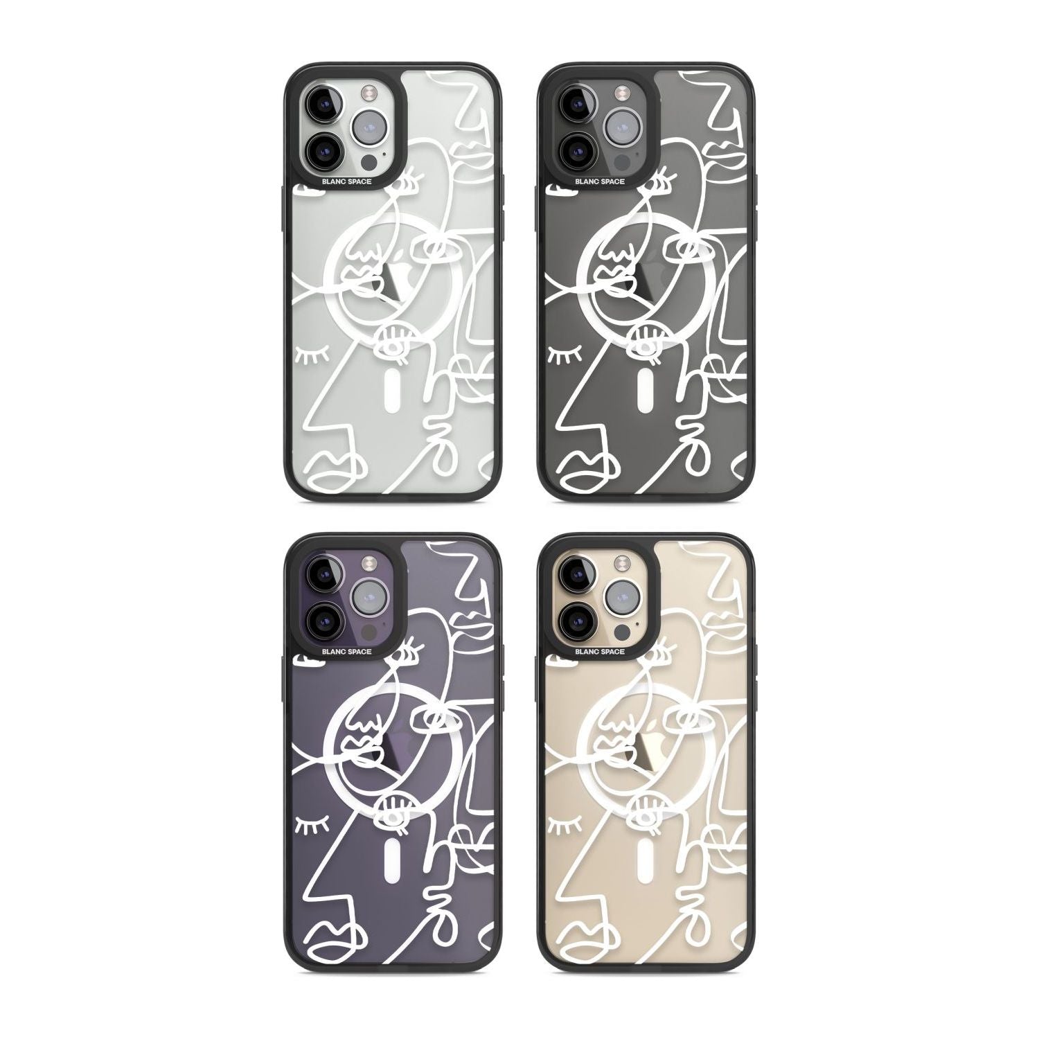 Abstract Continuous Line Faces White on Clear Phone Case iPhone 15 Pro Max / Black Impact Case,iPhone 15 Plus / Black Impact Case,iPhone 15 Pro / Black Impact Case,iPhone 15 / Black Impact Case,iPhone 15 Pro Max / Impact Case,iPhone 15 Plus / Impact Case,iPhone 15 Pro / Impact Case,iPhone 15 / Impact Case,iPhone 15 Pro Max / Magsafe Black Impact Case,iPhone 15 Plus / Magsafe Black Impact Case,iPhone 15 Pro / Magsafe Black Impact Case,iPhone 15 / Magsafe Black Impact Case,iPhone 14 Pro Max / Black Impact Cas
