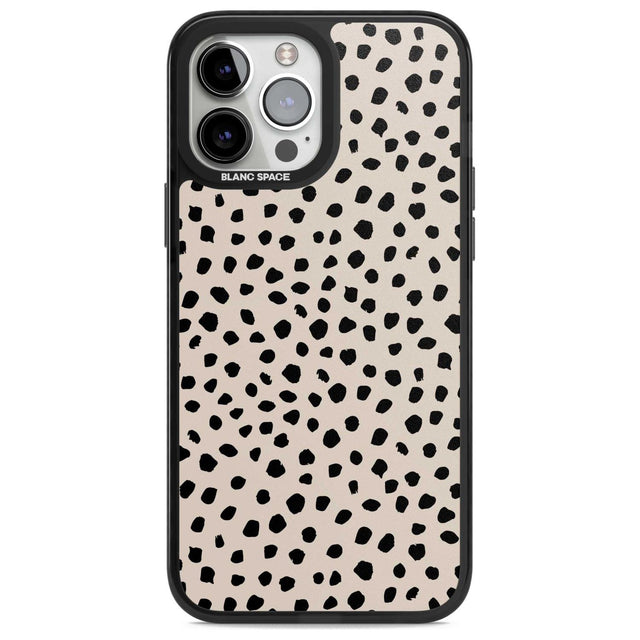 Almond Latte Phone Case iPhone 13 Pro Max / Magsafe Black Impact Case Blanc Space