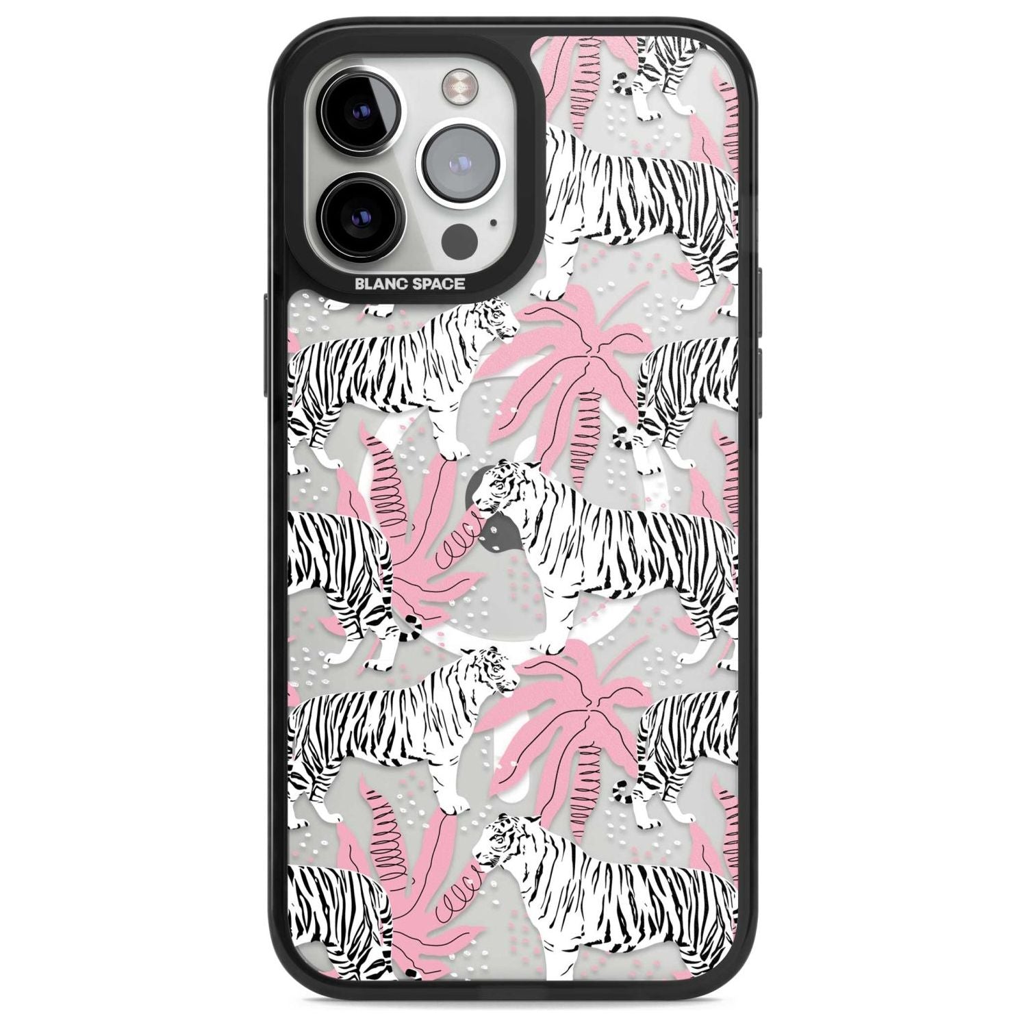 Pink & White Tropical Tigers