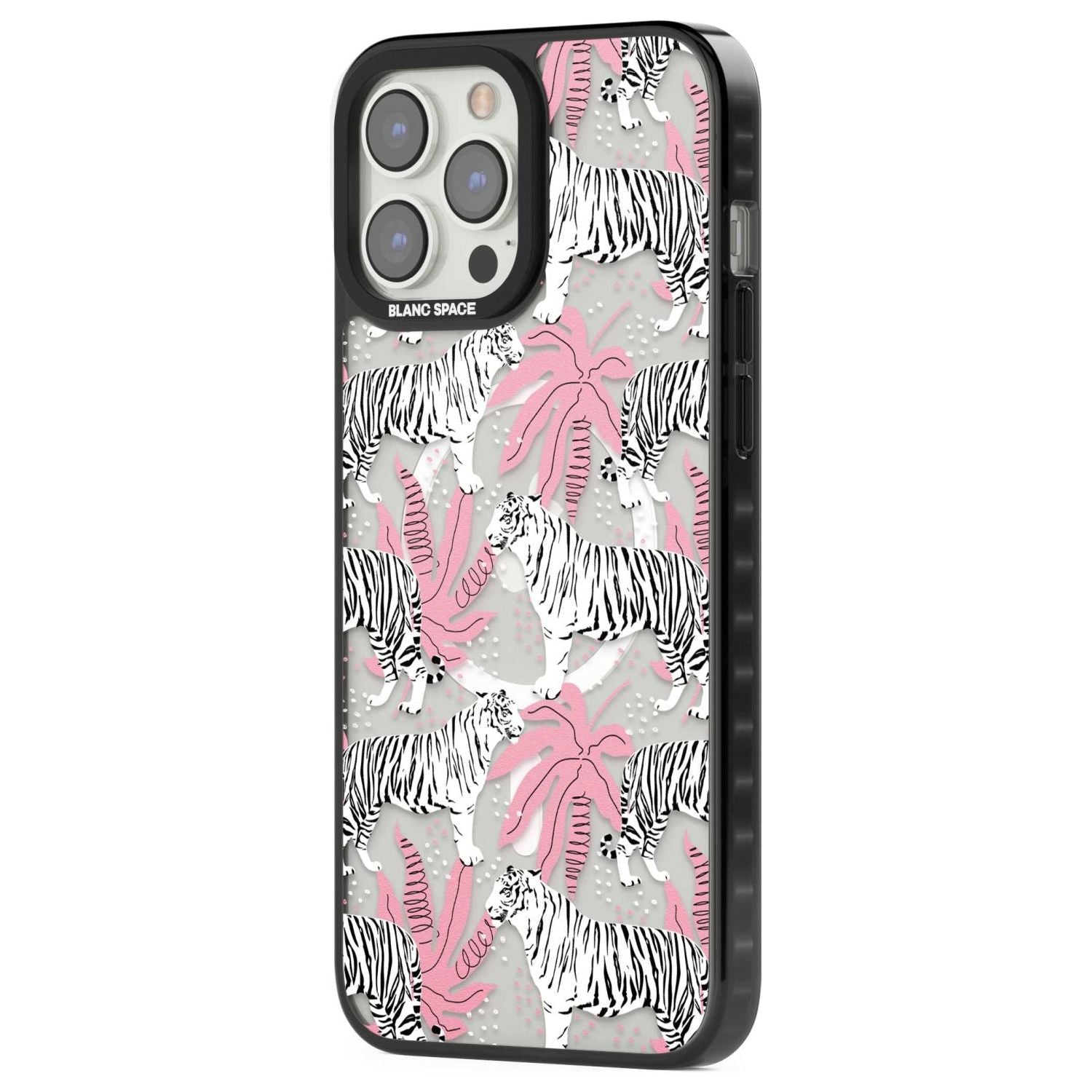 Pink & White Tropical Tigers