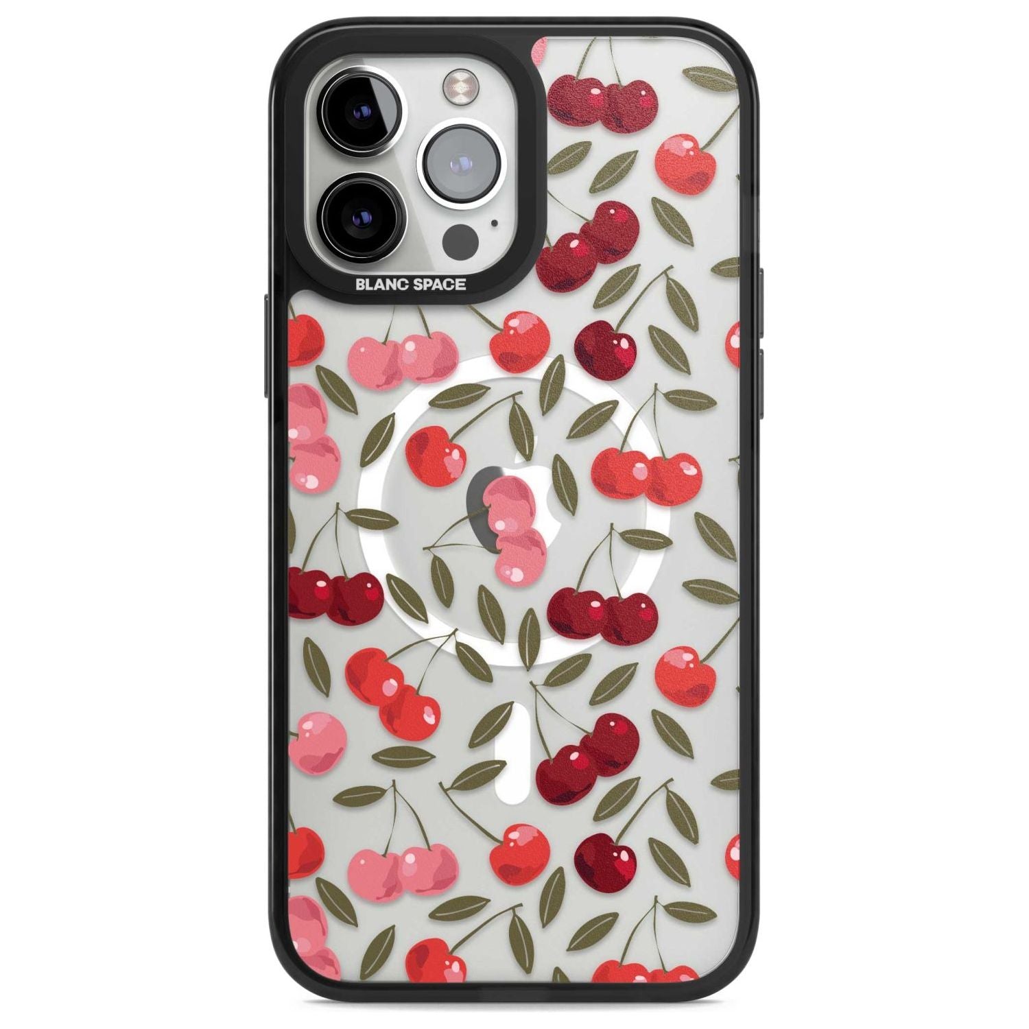 Cherry on top Phone Case iPhone 13 Pro Max / Magsafe Black Impact Case Blanc Space