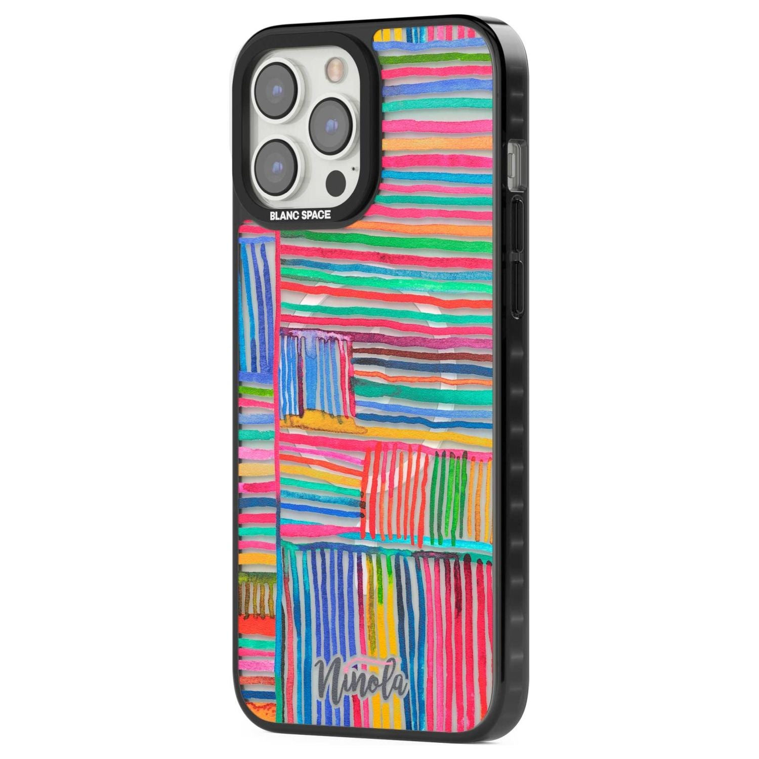 Vibrant Watercolor Lines