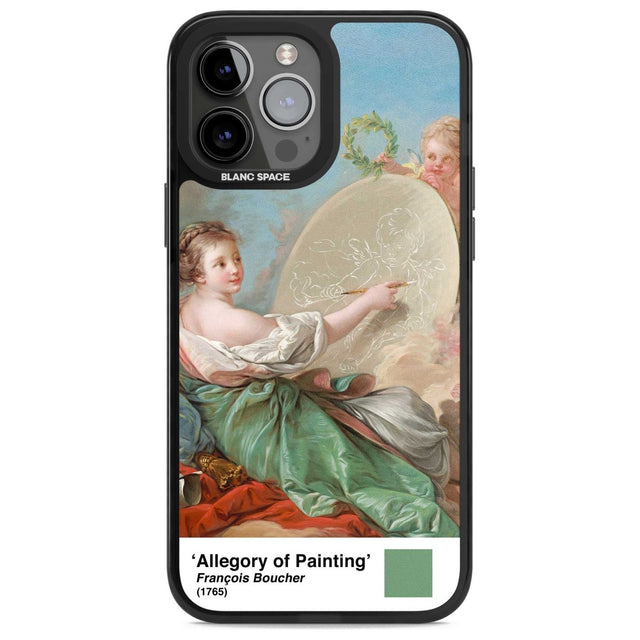 Allegory of Painting Phone Case iPhone 13 Pro Max / Magsafe Black Impact Case Blanc Space