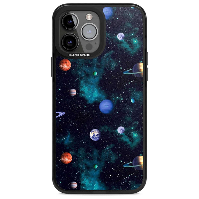 Deep Space Phone Case iPhone 13 Pro Max / Magsafe Black Impact Case Blanc Space